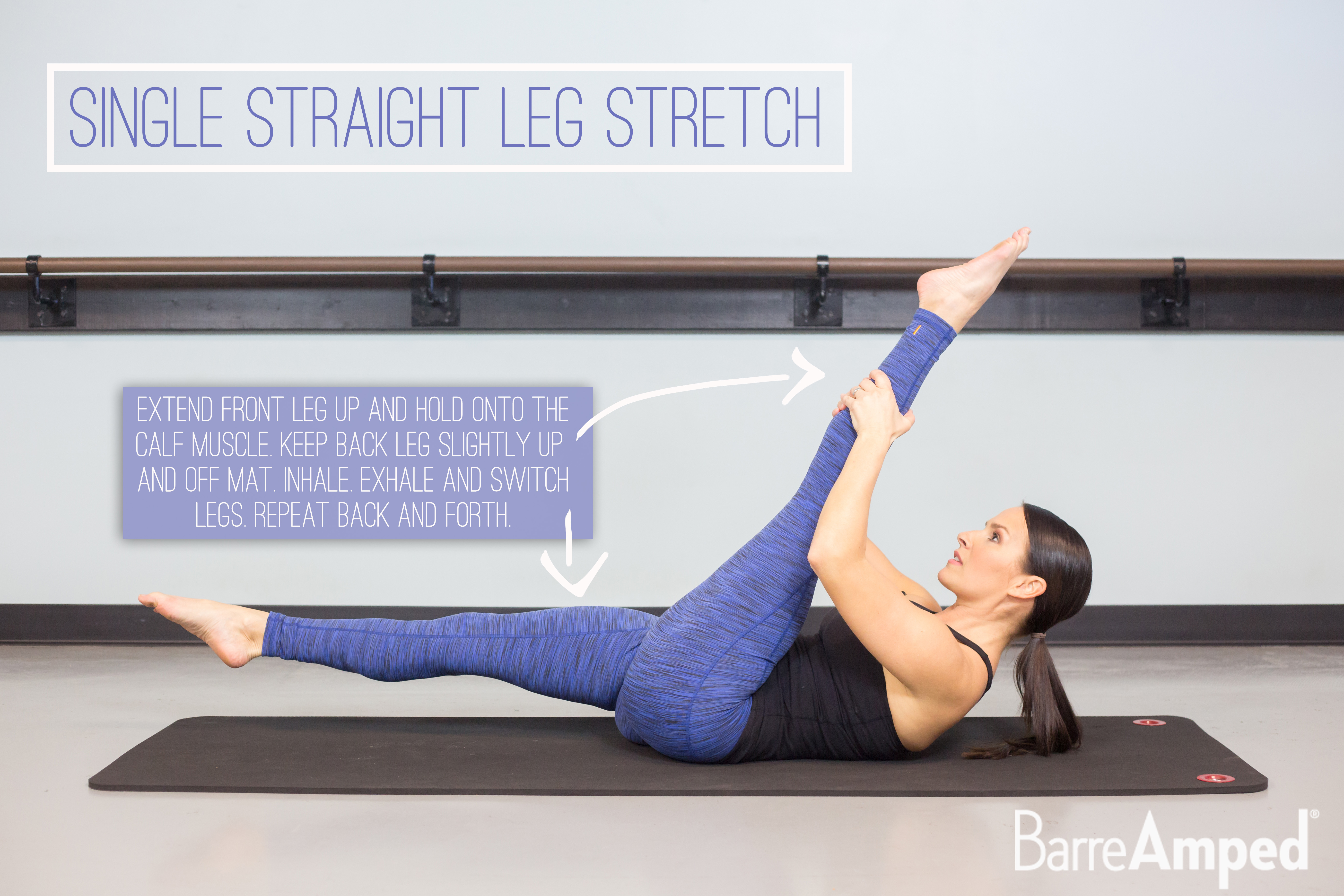Single Straight Leg Stretch
