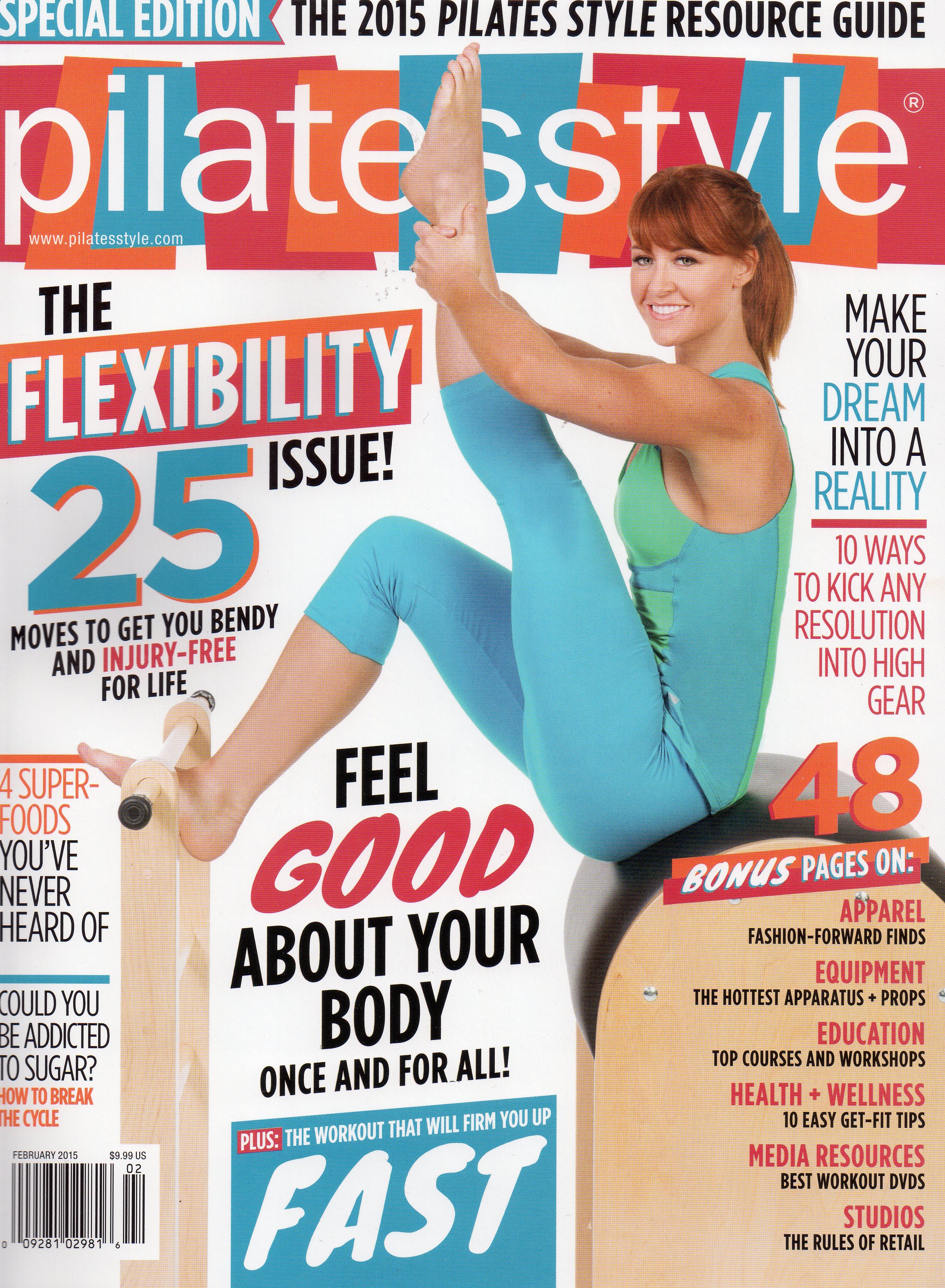 BarreAmped featured in Pilates Style 