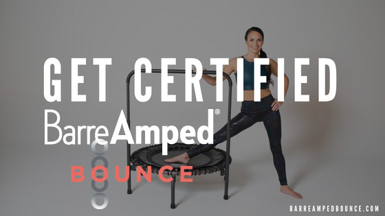 Get Certified in BarreAmped Bounce