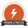 BarreAmped® Power Stretch Certified badge