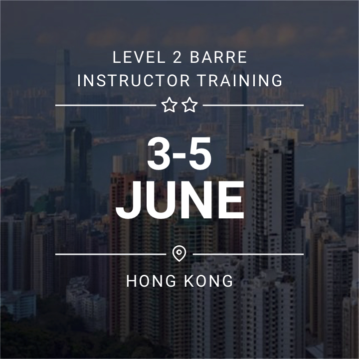 BarreAmped Level 1 Training Hong Kong