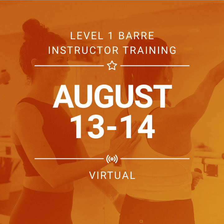 BarreAmped Level 1 Training Virtual