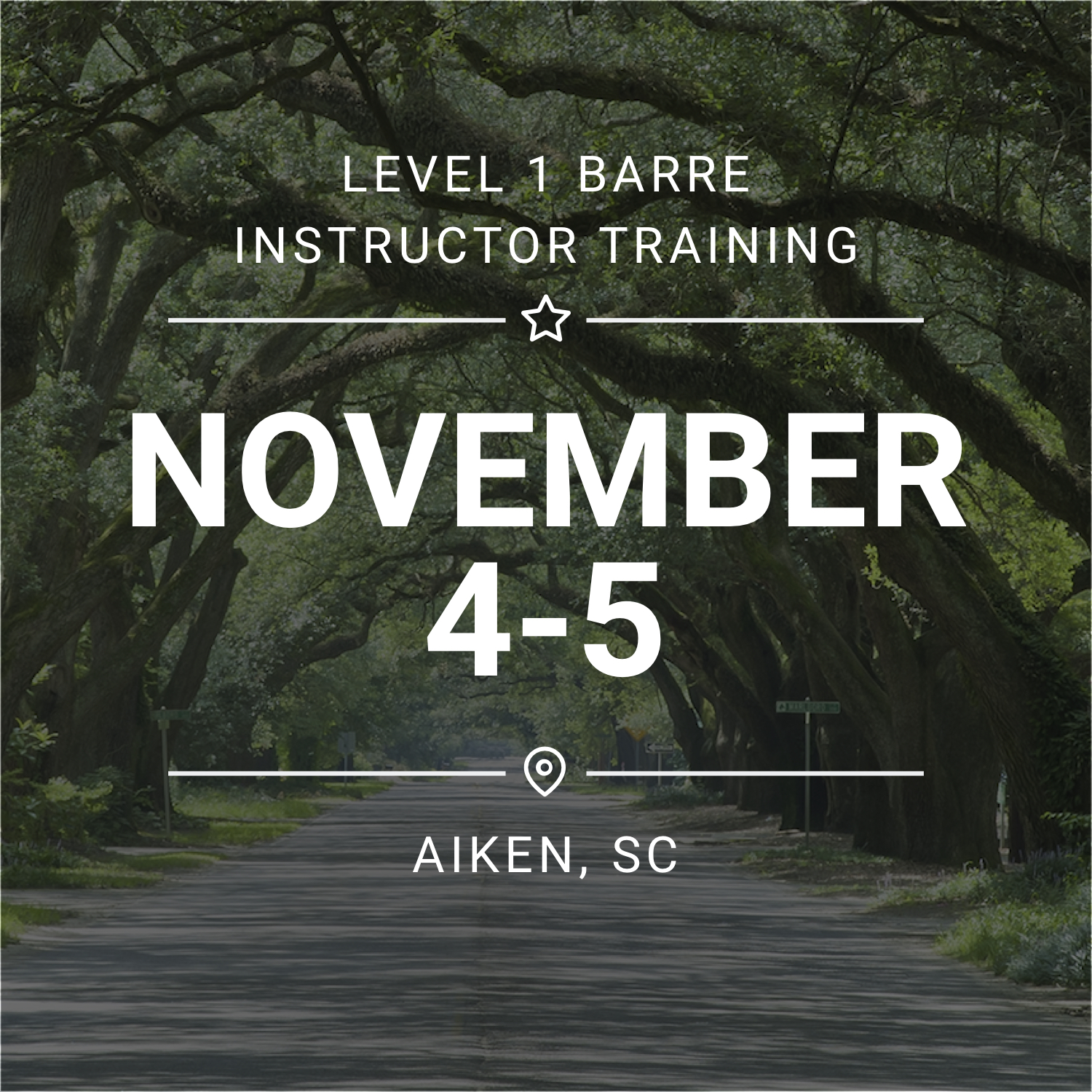 Level 1 BarreAmped Training - November 4-5, 2023