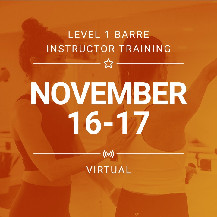 Level 1 Training {Virtual} | November 16-17